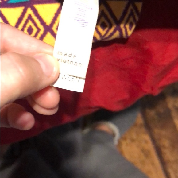 LuLaRoe Leggings TWEEN - Picture 2 of 2